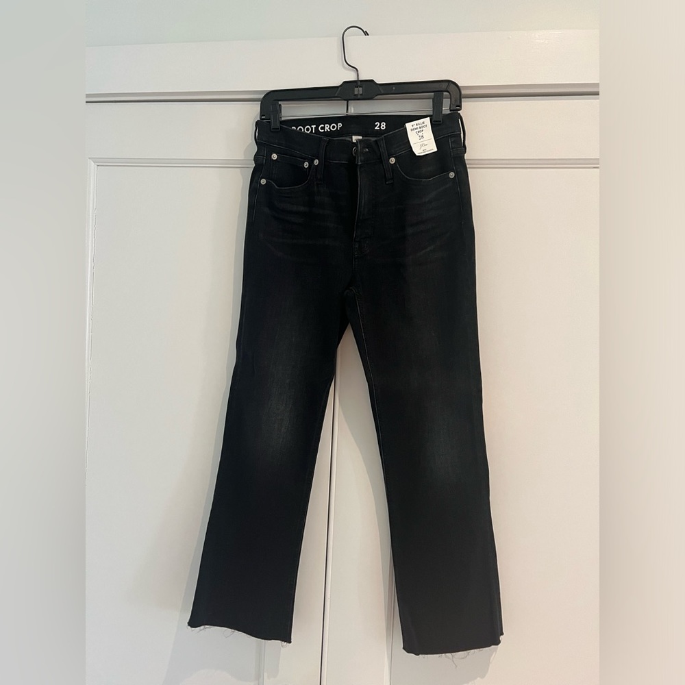 I.Crew 9” Billie Demi Boot Crop Jeans Size 28 NWT